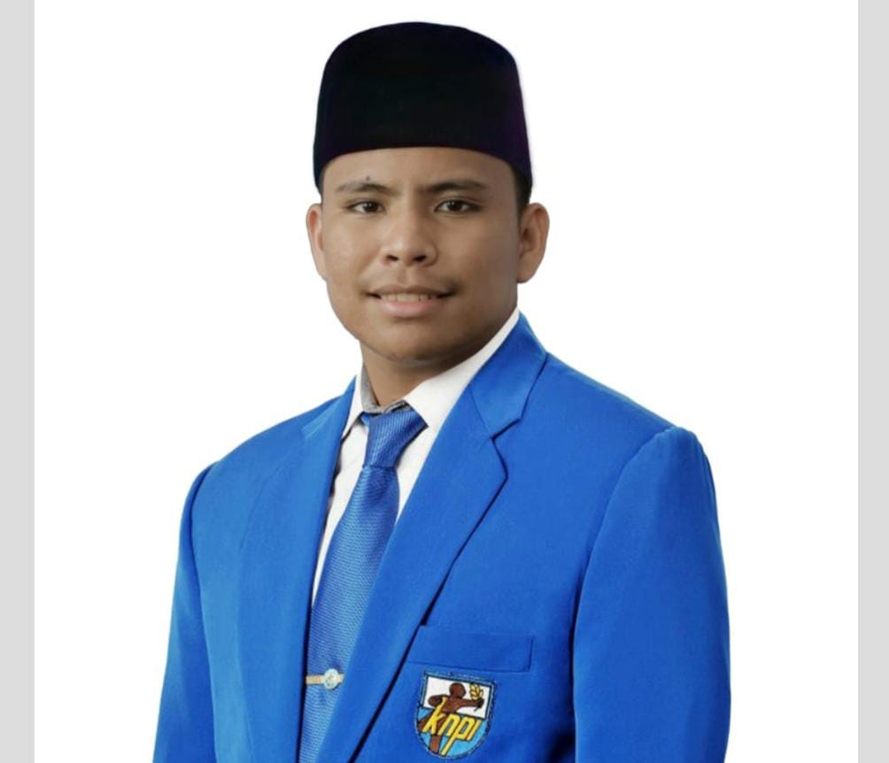 Putra Bupati Halsel Ananta Rizky Raya Perdana Sidik jadi Sekretaris DPD KNPI Halsel. (Sadam//segmen)