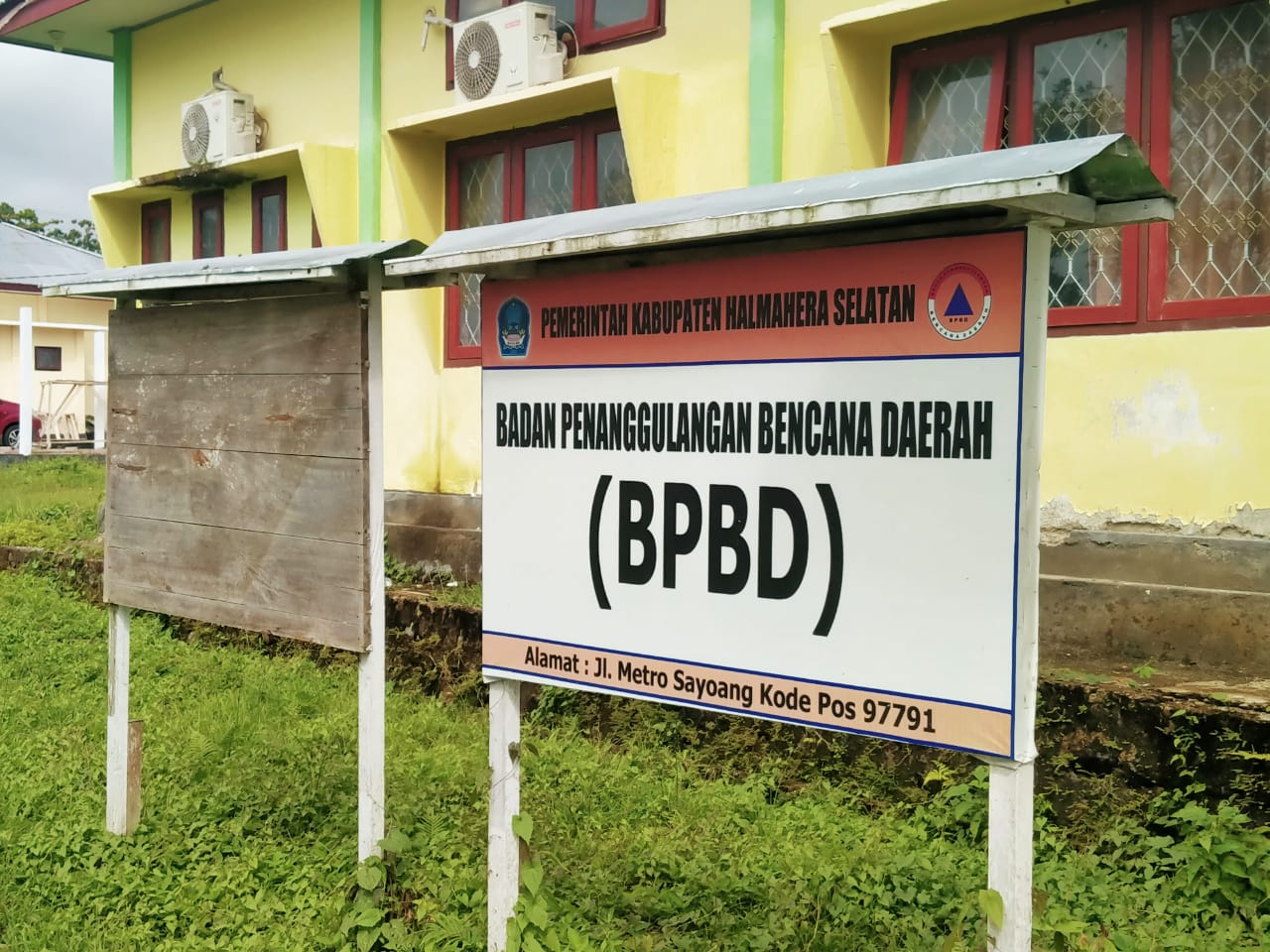 Kantor BPBD kabupaten Halmahera Selatan