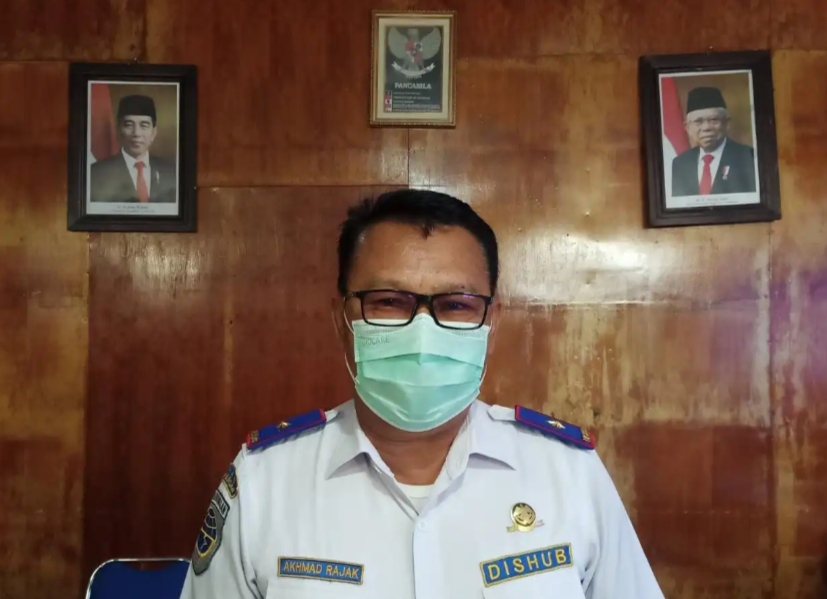 Ahmad Rajak, Kapala Dinas Perhubungan Halsel. (Foto: Istimewa)