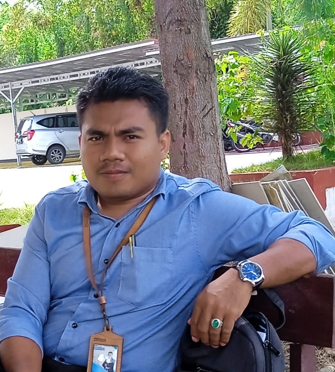 Praktisi Hukum Mudafar (foto : Amat/indokini)