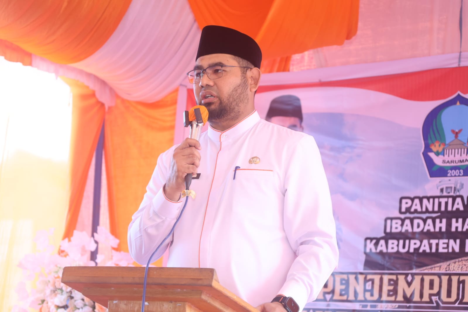 Bupati Halsel Hasan Ali Bassam Kasuba (Dok:Sadam)