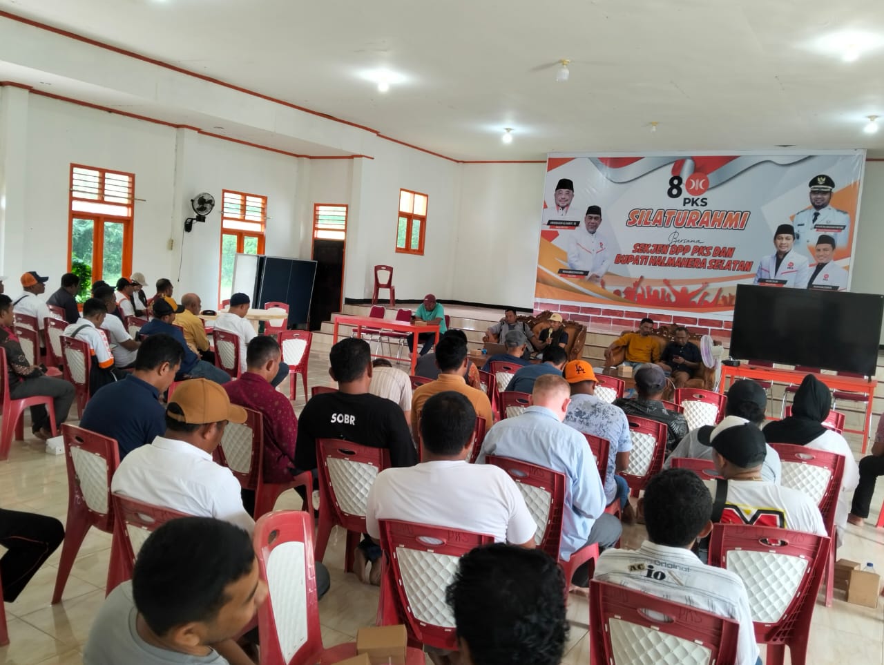 Suasana pertemuan pemantapan tim pemenangan (Dok//Sadam)