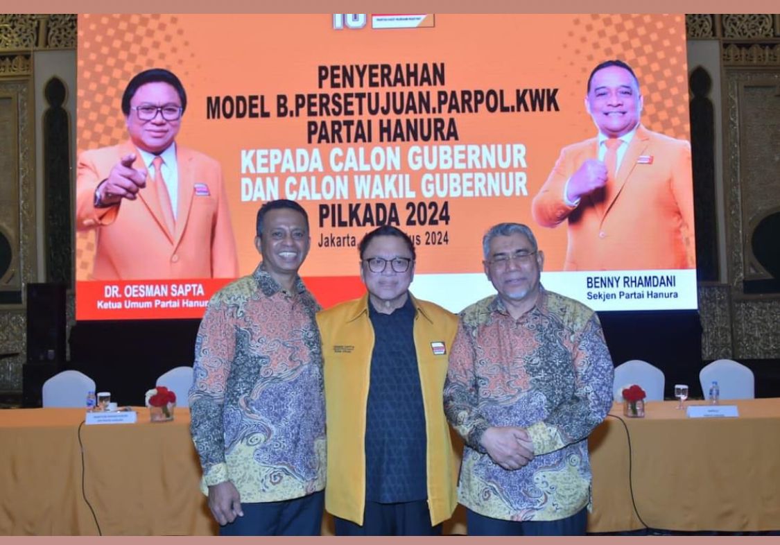 MK-BISA dan Ketum Partai Hanura (Dok//Sadam)