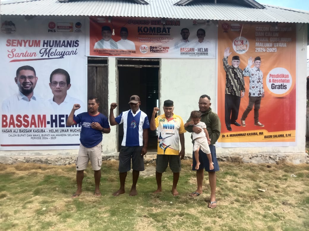 Salah satu posko relawan Kombat (Dok//Sadam)
