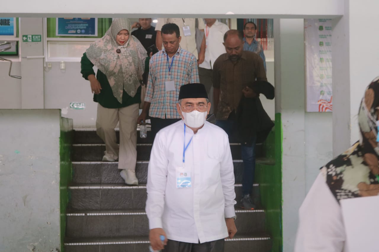 Muhammad Kasuba-Basri Salama Calon Gubernur dan Wakil Gubernur Malut (Dok//Sadam)