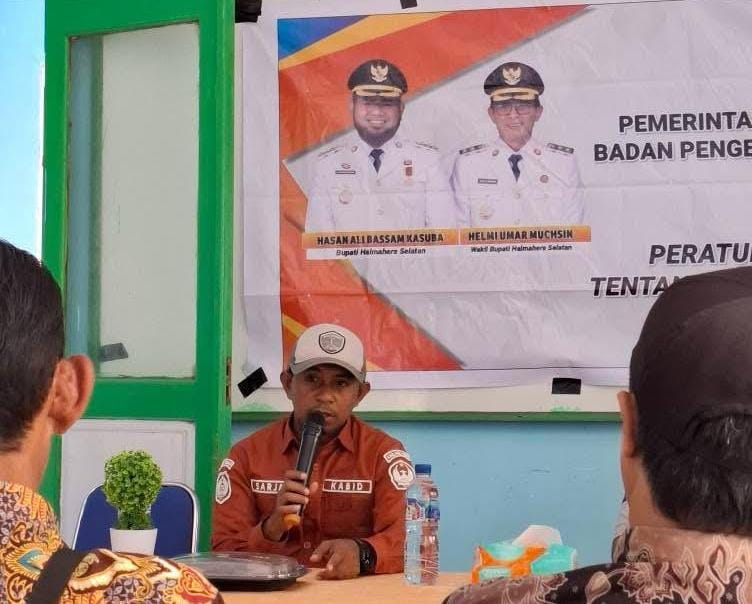 Kabid Pendapatan BPKAD Halsel Sarjan Jafar, S.HI (dok//damos) 