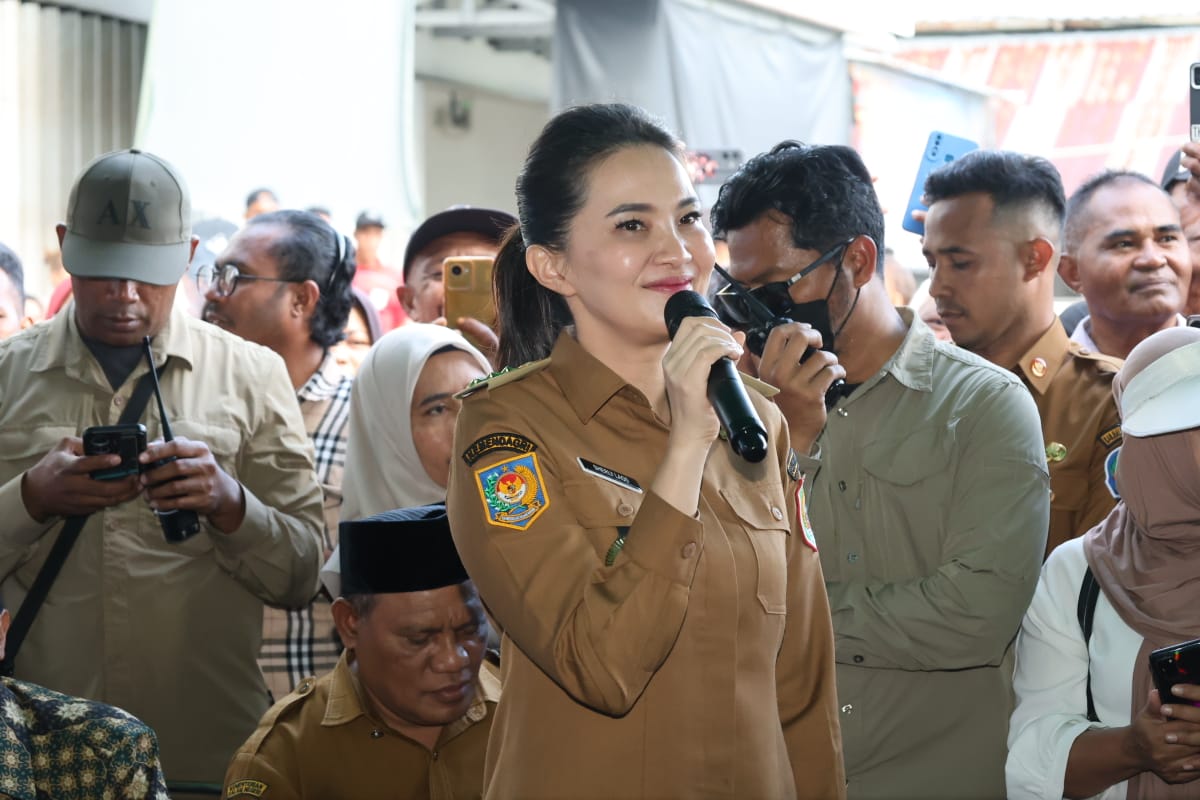 Gubernur Malut Serly Djoanda (dok//sadam)