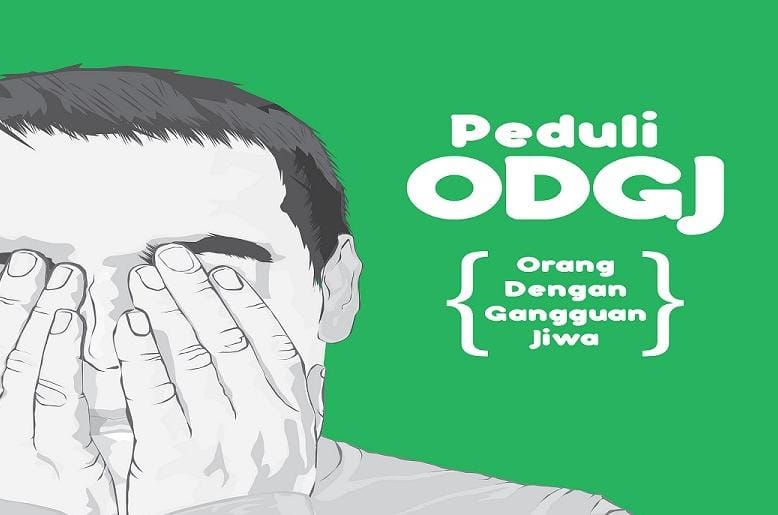 Ilustrasi Orang Dengan Gangguan Jiwa
