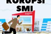 Ilustrasi Tindak Pidana Kejahatan Korupsi Anggaran Pinjaman SMI Halsel 150 Miliar (grafis//Sadam Hadi)