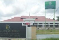 Kantor Kejaksaan Negeri Halmahera Selatan. foto | JMG