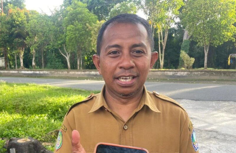 Kabid Pendapatan BPKAD Halmahera Selatan Sarjan Jafar. Foto Sadam|segmen