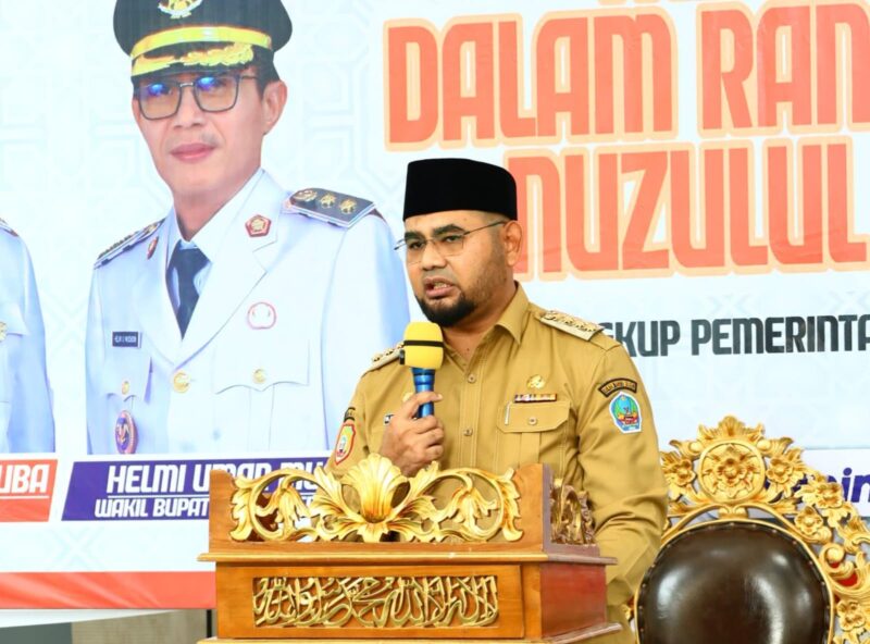 Bupati Halsel Bassam Kasuba. Foto Sadam/segmen