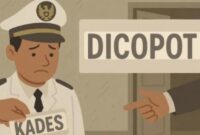 Ilustrasi Kades Kubung Korupsi dan Dicopot, BREAKING NEWS