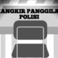 Ilustrasi terduga mangkir dari panggilan Polisi
