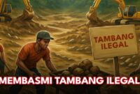 Ilustrasi Tambang Emas Ilegal