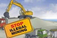 Ilustrasi Tambang Emas Ilegal
