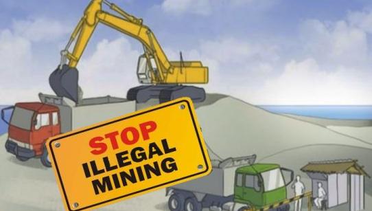 Ilustrasi Tambang Emas Ilegal