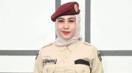 Bendahara DPD Partai Gerindra Maluku Utara, Rosita Syarif. Foto Isntimewah
