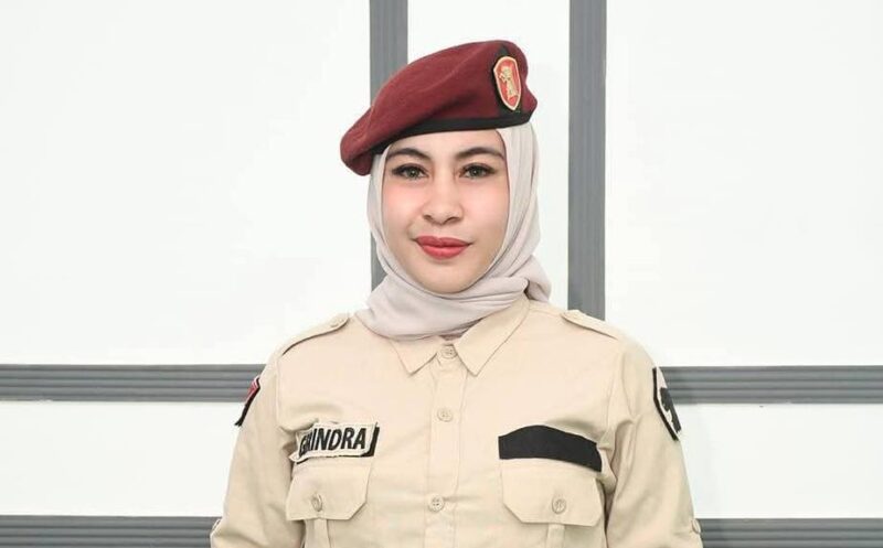 Bendahara DPD Partai Gerindra Maluku Utara, Rosita Syarif. Foto Isntimewah