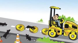 Ilustrasi Proyek Pembangunan Jalan Dikorupsi
