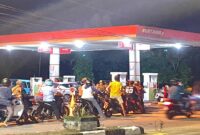 SPBU Labuha milik PT. Babang Raya. foto Sadam|Segmen