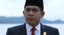 Umar Hi Soleman pemilik SPBU PT. Babang Raya. foto Sadam Hadi|segmen