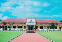 Kantor Polres Halmahera Selatan. foto Sadam Hadi|Segmen