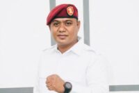 Sekretaris DPC Partai Gerindra Halsel, Leonar Hana Salahudin. foto istimewah