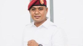 Sekretaris DPC Partai Gerindra Halsel, Leonar Hana Salahudin. foto istimewah