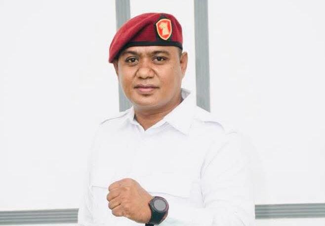 Sekretaris DPC Partai Gerindra Halsel, Leonar Hana Salahudin. foto istimewah