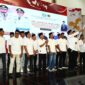 Pengurus PWI Halmahera Selatan. foto Sadam Hadi|Segmen