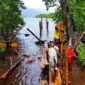 Dugaan salah satu aktifitas ilegal di Kusu Island Resord di Kabupaten Halmahera Selatan, Provinsi Maluku Utara. foto Asbar Ikram|Salawaku