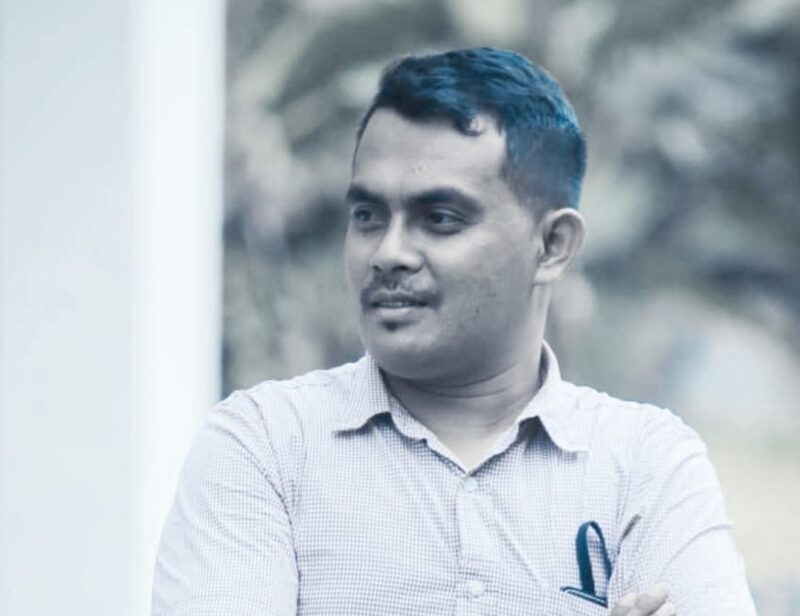 Sadam Hadi Pimpinan Redaksi Segmen-Sekretaris PWI Halmahera Selatan