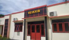Kantor Sat-Reskrim Polres Halmahera Selatan. foto Sadam Hadi|Segmen