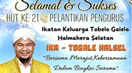 Ir. Ikbal Mustafa, ST., MT Ketua Umum IKB-Masatawa Halmahera Selatan. 