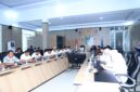 Rapat Kordinasi Penggunaan Aset Daerah yang dipimpin Wakil Bupati Halsel Helmi Umar Mukhsin. Foto Sadam Hadi|Segmen