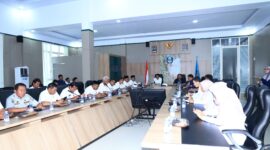 Rapat Kordinasi Penggunaan Aset Daerah yang dipimpin Wakil Bupati Halsel Helmi Umar Mukhsin. Foto Sadam Hadi|Segmen