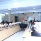 Rapat Kordinasi Penggunaan Aset Daerah yang dipimpin Wakil Bupati Halsel Helmi Umar Mukhsin. Foto Sadam Hadi|Segmen