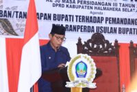 Helmi Umar Mukshin Wakil Bupati Halmahera Selatan. Foto Sadam Hadi|Segmen