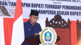 Helmi Umar Mukshin Wakil Bupati Halmahera Selatan. Foto Sadam Hadi|Segmen